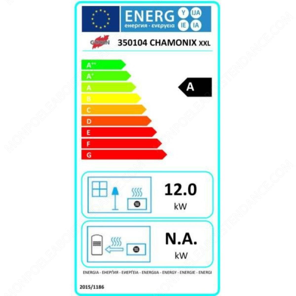 POÊLE À BOIS ECO 11KW – Image 2