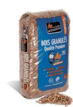 GRANULÉS DE BOIS WOODSTOCK 1 PALETTE DE 78 SACS DE 15 KG