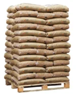 Granulés de bois Premium 338€ la palette (Sac de 15 kg Palette de 65 sacs)